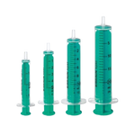 Strzykawka dwuczęściowa 10 ml, Luer, zielony tłok (100 szt.) - Braun