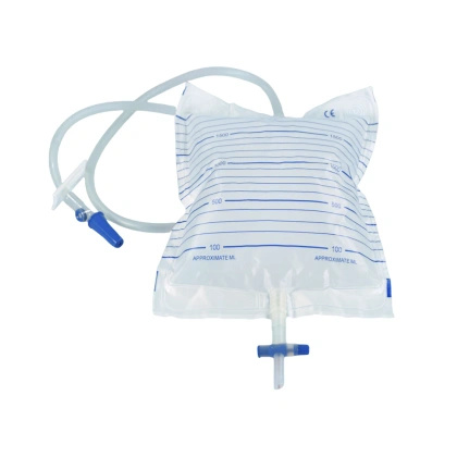 Worek na mocz, tygodniowy z PORTEM, 2 l,<br>dren 90 cm (1 szt.)