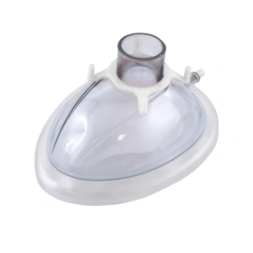 Maska anestetyczna z PCV Nr 0 z zaworkiem, z nadmuchanym kołnierzem 1 x uż. 