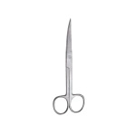 Nożyczki operacyjne 16 cm, ostre, zagięte, sterylne
