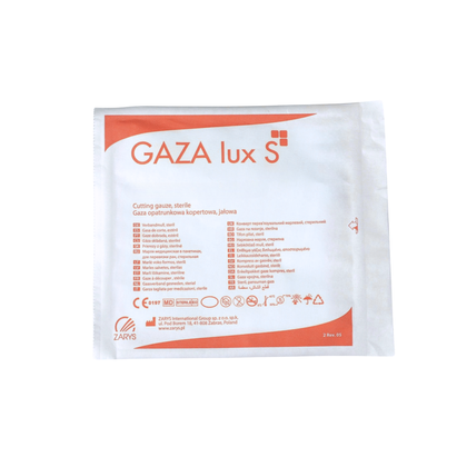 Gaza opatrunkowa 17. nitkowa 1 m2  STERYLNA - Zarys