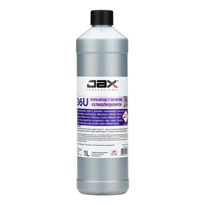 JAX 36U Płyn myjący do myjek ultradźwiękowych 1 L