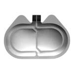 Elektroda neutralna  176 x 122 mm - 1 x uż. dzielona (5 szt.)