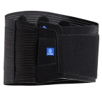 LombaStart pas lędźwiowy 21 cm, rozmiar 4 - czarny