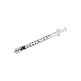 Strzykawka trzyczęściowa 1 ml, LL (100 szt.) - Medical Brokers