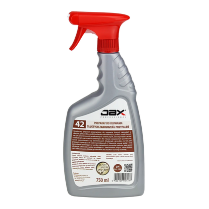JAX 42 Preparat do usuwania tłustych zabrudzeń 750 ml