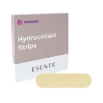 ESENTA cienkie hydrokoloidowe paski mocujące 5 x 22 cm, prosty (20 szt.) - ConvaTec