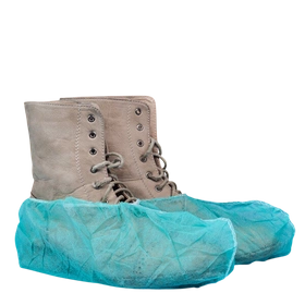 Ochraniacze na obuwie flizelinowe ZIELONE (100 szt.)