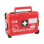 Apteczka BD.2 z wieszakiem ściennym DIN 13157 + aparat do sztucznego oddychania