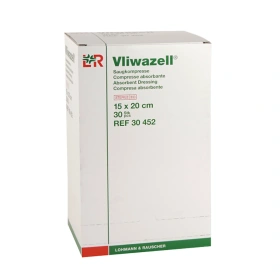 Vliwazell Sterile 15 x 20 cm. Opatrunek wysoce chłonny, STERYLNY (30 szt.)