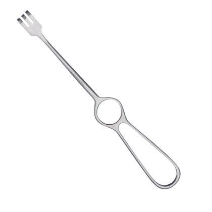 Hak chirurgiczny KOCHER 3-zębny - tępy