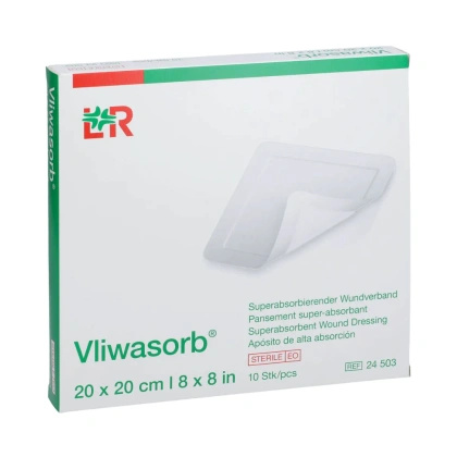 VLIWASORB 20 x 20 cm. opatrunek wysoce chłonny (10 szt.)