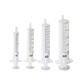 Strzykawka dwuczęściowa 5 ml, Luer (100 szt.) - BD Discardit