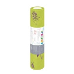 Podkład podfoliowany w rolce 50 cm x 40 m, perforacja co 50 cm - dziecięcy, limonka