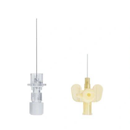 Kaniula Vasofix Certo 24G 0,7 x 19 mm żółta, z portem do iniekcji, widoczna w RTG - Braun