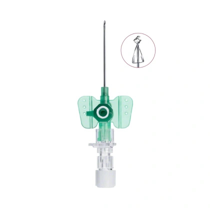 Kaniula Vasofix Safety Pur 18G 1,3 x 33 mm zielona, z osłoną i portem do iniekcji - Braun