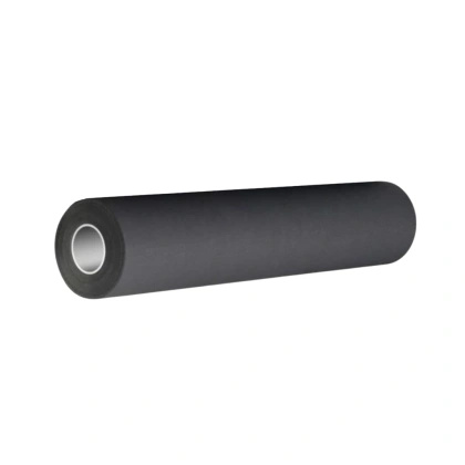 Podkład podfoliowany w rolce 50 cm x 40 m, perforacja co 50 cm - MUSTAF, CZARNY