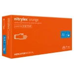 NITRYLEX ORANGE Rękawice nitrylowe bezpudrowe (100 szt.)