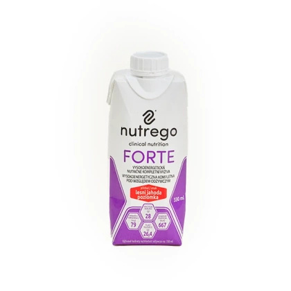 Nutrego FORTE 6 x 330 ml o smaku poziomkowym