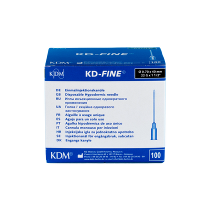 Igła 0,7 x 40 mm 22 G (100 szt.) - KD