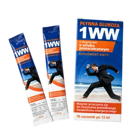 1WW Płynna glukoza 12 ml (10 saszetek) - pomarańcza