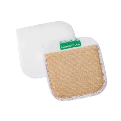 Debrisoft Duo 10 x 10 cm opatrunek do opracowania ran ( 1 szt.) - L&R