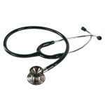 Stetoskop pediatryczny nierdzewny PN-35 - czerwony