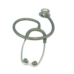 Stetoskop internistyczny chromowany IC-44 - Ciemno zielony