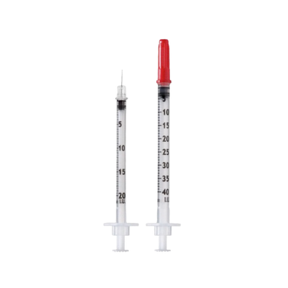 Strzykawka trzyczęściowa 1 ml OMNICAN do insuliny U-40 z igłą 0,33 x 12 mm (100 szt.) - Braun