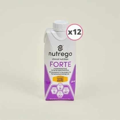 Nutrego FORTE 12 x 330 ml o smaku wanili