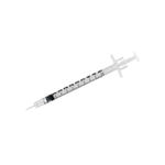 Strzykawka trzyczęściowa do insuliny 0,5 ml. U-100 z igłą 0,3 x 8 mm (100 szt.) - BD