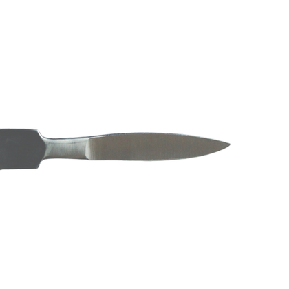 Skalpel chirurgiczny 5 cm - metalowy, spiczasty