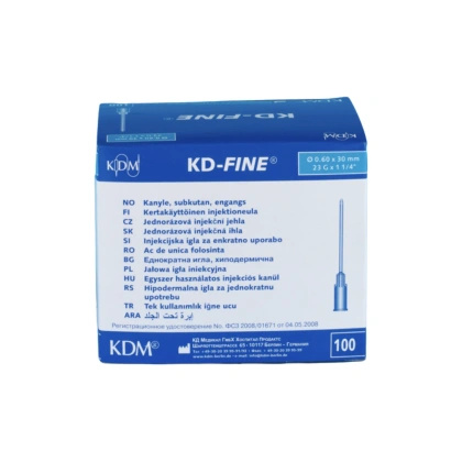 Igła 0,6 x 30 mm 23 G (100 szt.) - KD