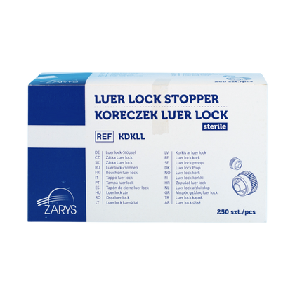 Korek do venflonów Luer Lock (250 szt.) - Zarys