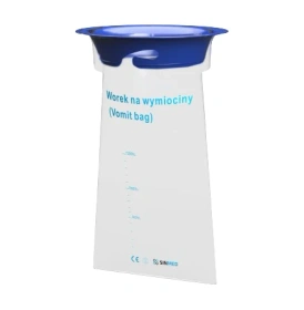 Worek na wymiociny transparentny - Sinmed