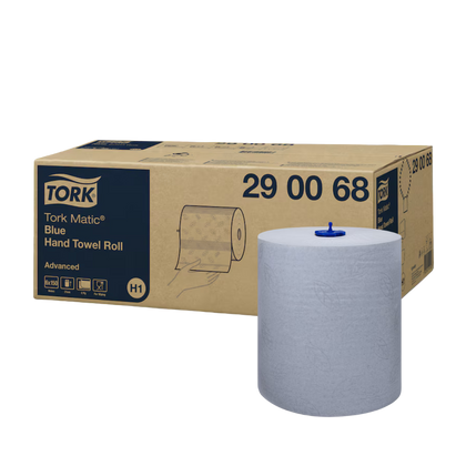 Ręcznik w roli, miękki, Matic, 150 m, niebieski (6 rolek), H1 - Tork