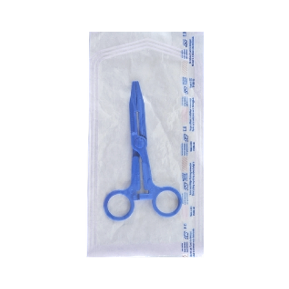 Kleszczyki Kocher 14 cm, proste, wzmocniony plastik, sterylne