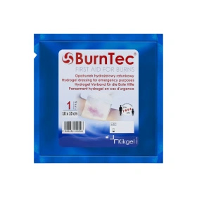 Opatrunek hydrożelowy ratunkowy BurnTec 10 x 10 cm.
