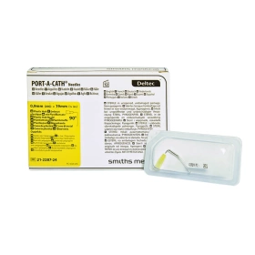 Igła do portu Port-A-Cath 20G/19 mm, bez drenu, zakrzywiona 90 st. (1 szt.) - Smiths M.