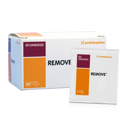 Remove - chusteczki do usuwania opatrunków (50 szt.)