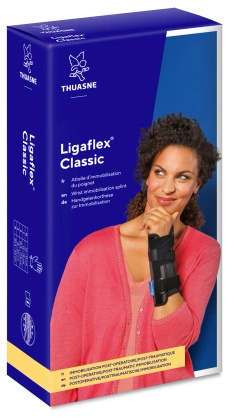 Ligaflex Classic, lewa, rozmiar 3 - czarny