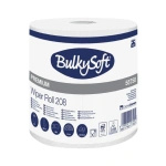 Czyściwo papierowe w rolce, białe, 208 m (1 szt) - BulkySoft