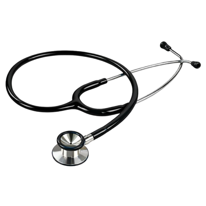 Stetoskop pediatryczny nierdzewny PN-35 - czarny