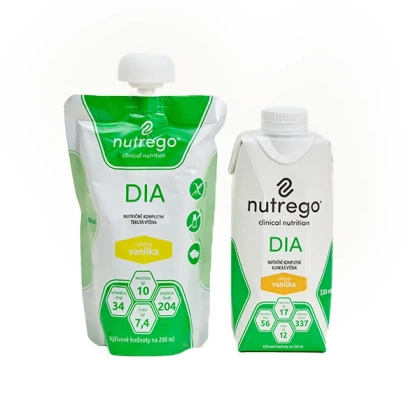 Nutrego DIA 12 x 200 ml o smaku czekoladowym [KRÓTKA DATA]