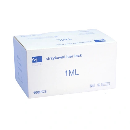 Strzykawka trzyczęściowa 1 ml, LL (100 szt.) - Medical Brokers