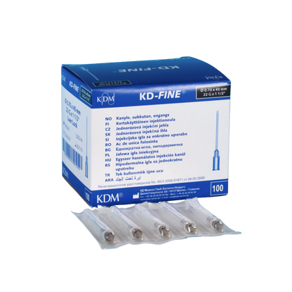 Igła 0,7 x 40 mm 22 G (100 szt.) - KD