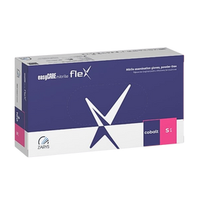easyCARE FLEX rękawice nitrylowe bezpudrowe kobaltowe (100 szt.)