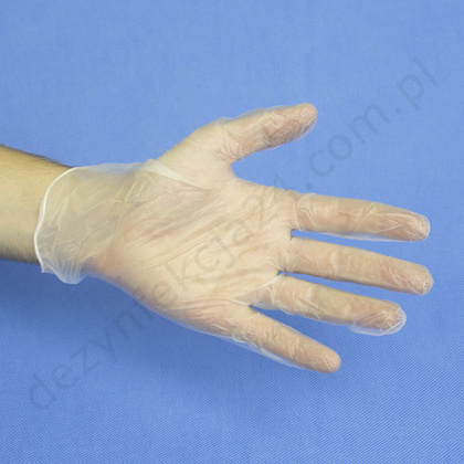 VINYLEX PF - Rękawice winylowe bezpudrowe (100 szt.)