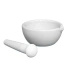 Moździerz porcelanowy - śr. zewn/wewn. 125/100 mm