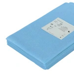 Prześcieradło z fizeliny 1 x uż. 210 x 140 cm. (10 szt.) - NIEBIESKIE